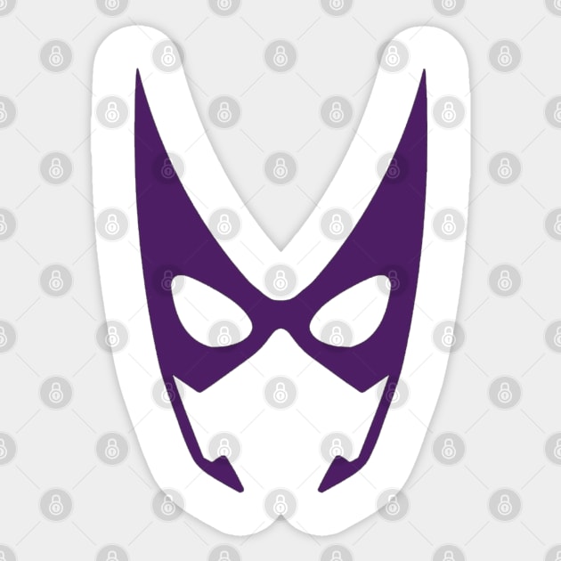 Huntress Mask Sticker by Heroified